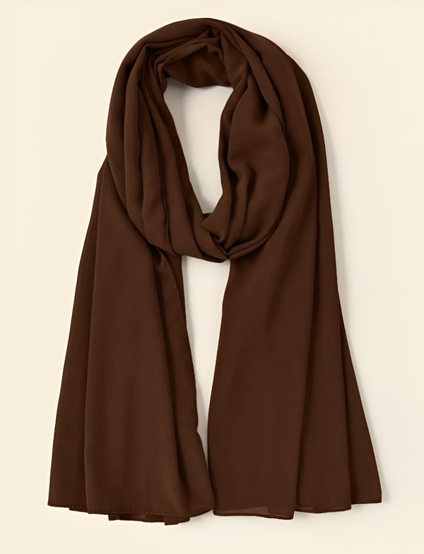 legant Plain Chiffon Scarf